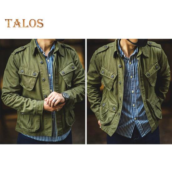 Мужское пальто-карго с лацканами, длинным рукавом, однотонная рабочая куртка с несколькими карманами, застежкой на пуговицы, осенняя повседневная верхняя одежда