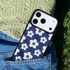 Japanese Style Floral Texture Phone Case For iPhone 17 AIR 16 Pro Max 15 14 Pro 11 12 13 Shockproof Silicone Cover