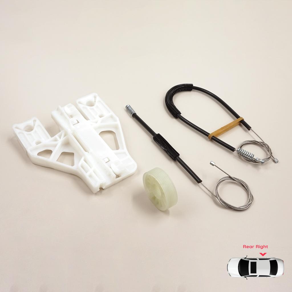 EWR5073 Window Regulator Repair Kit Rear Right for Q5 SQ5 8R 8RB 2008-2018 5-Door 8R0839462
