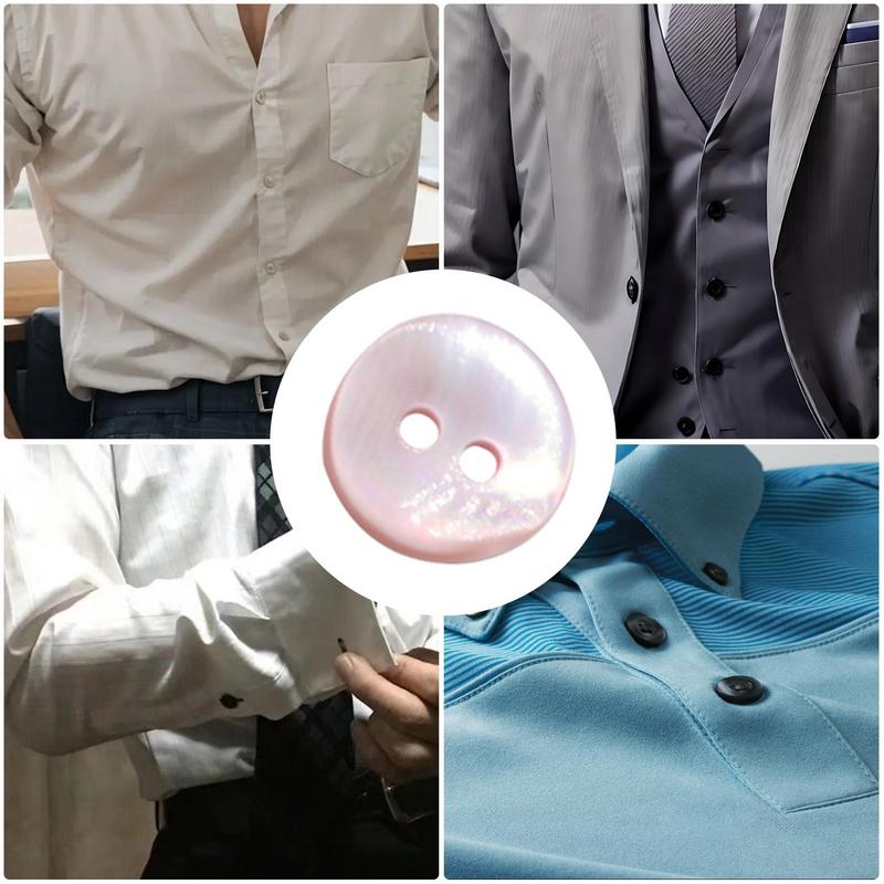 Пуговицы из ракушек для рукоделия 10 шт. Пуговицы из ракушек для куртки с 2 отверстиями, круглые, из речной ракушки, пуговицы для кардигана, пуговицы для шитья из перламутровой ракушки