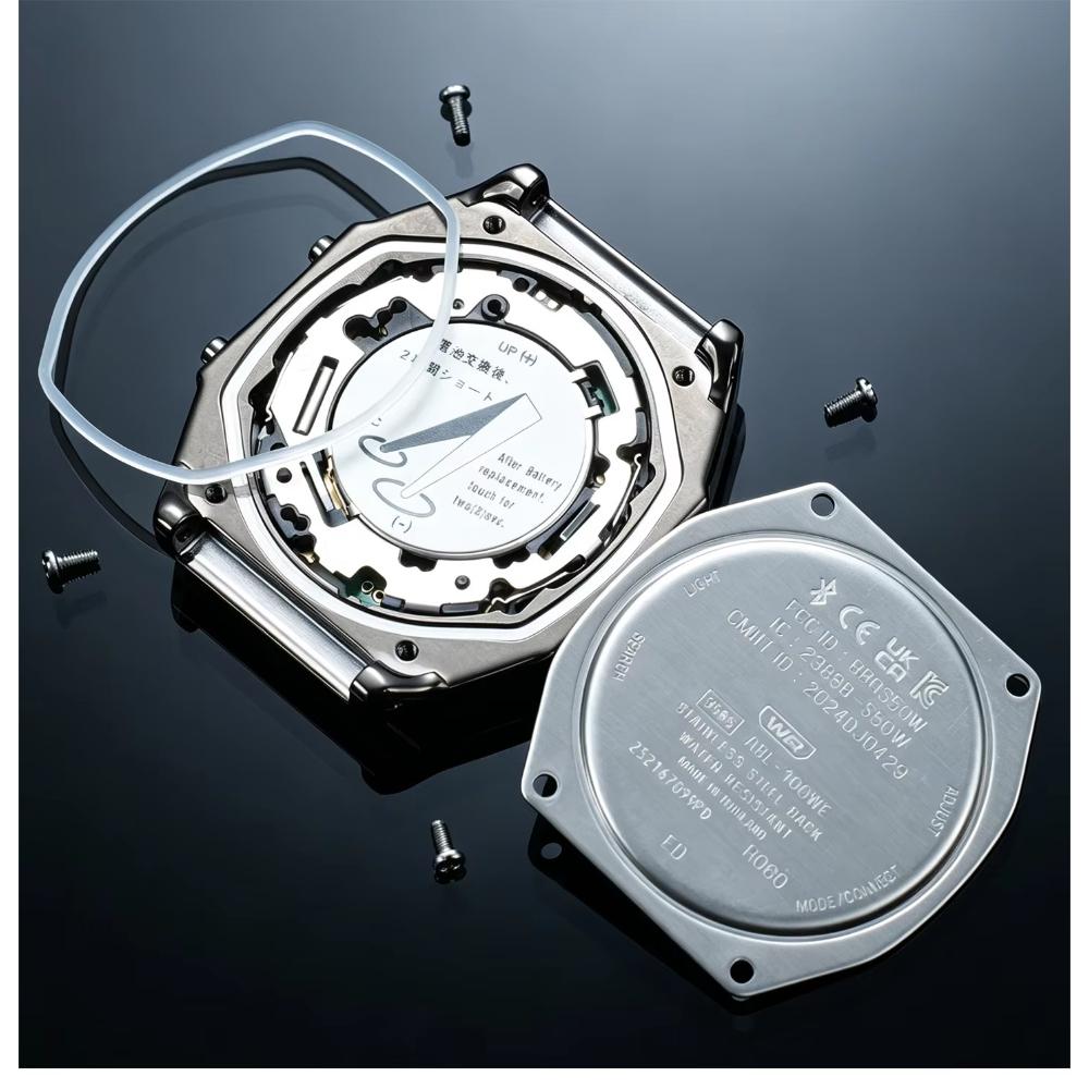 Для Casio ABL-100WE/ABL-WEG Модификационный комплект с металлическим корпусом и безелем Серия ABL-100 Корпус часов из нержавеющей стали Аксессуары для часов