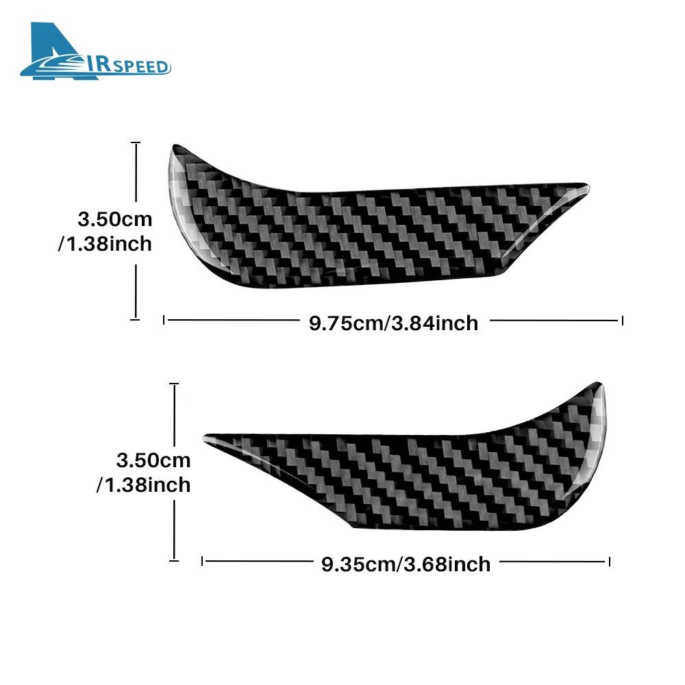 Real Soft Carbon Fiber Sticker For Toyota Tundra 2022 2023 2024 2025 LHD Car Instrument Panel Interior Trim Decor Accessories