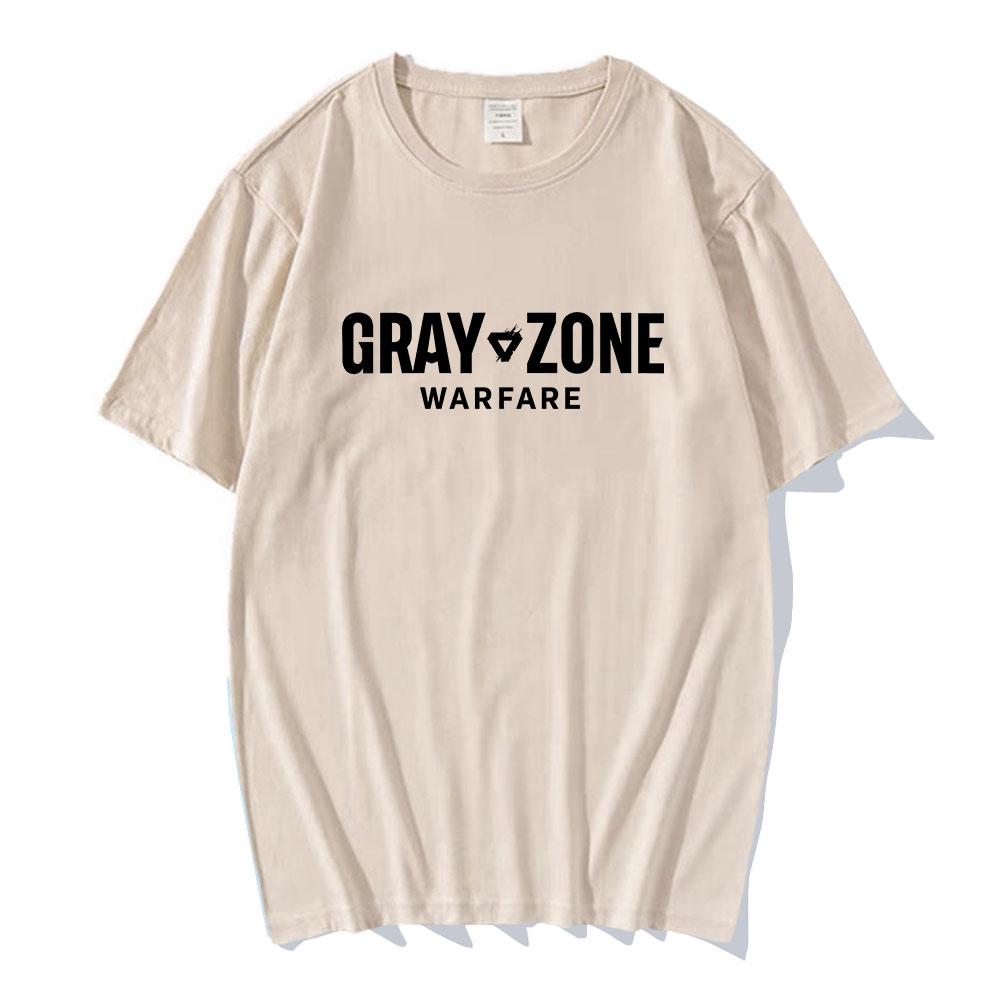 Game Gray Zone Warfare T-shirt Short Sleeve Summer O-neck Tshirts Fashion Unisex Streetwear Casual Men/Women Tees