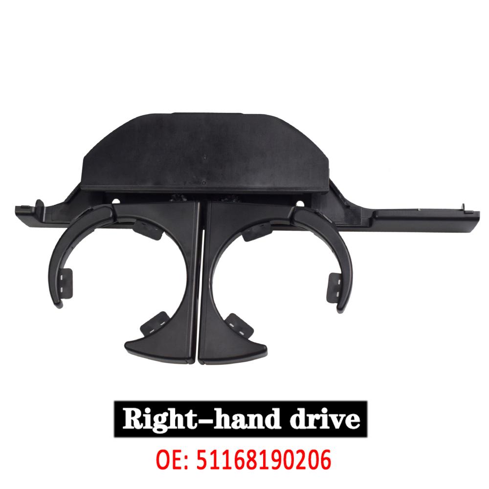 Задний подстаканник автомобиля, кронштейн с двойным отверстием, пластиковый держатель для чашки на центральной консоли, запасные автоаксессуары для BMW E39 1997-2003