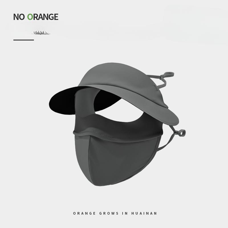 Summer Sunshade Female Anti-ultraviolet Full Face Ice Silk Sunscreen Mask