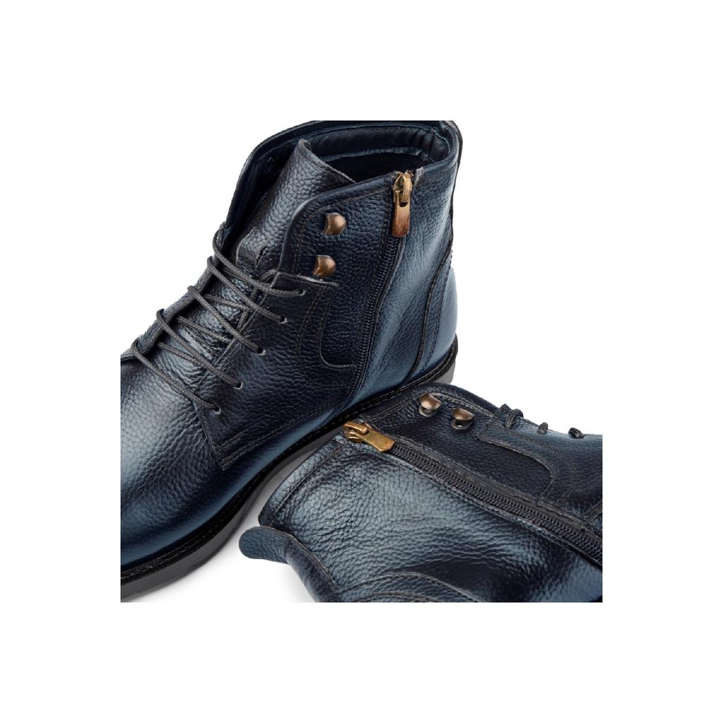 Мужские ботинки Rico из натуральной кожи со шнуровкой на резиновой подошве, ботинки на шнуровке