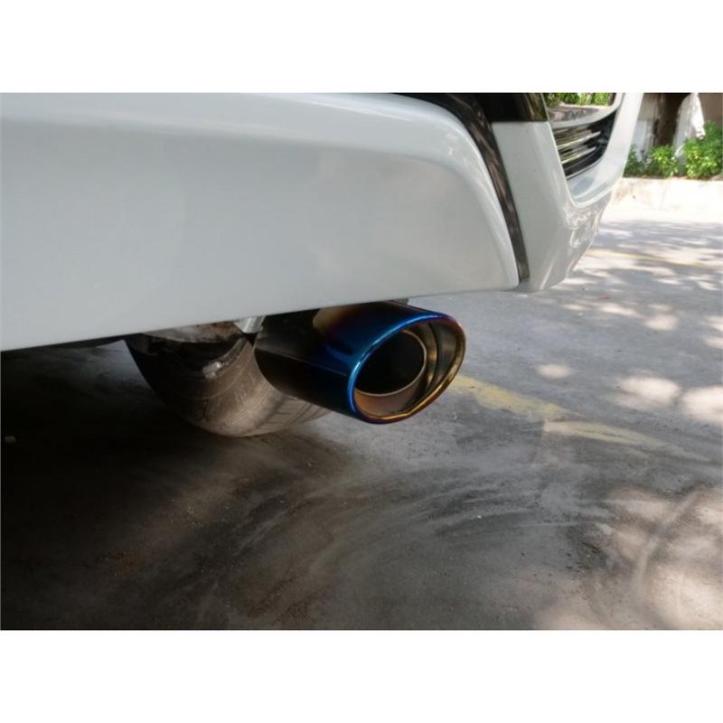 Совместимая выхлопная труба и декоративная накладка для моделей Toyota Yaris L и Vios FS 2014-2022 гг.
