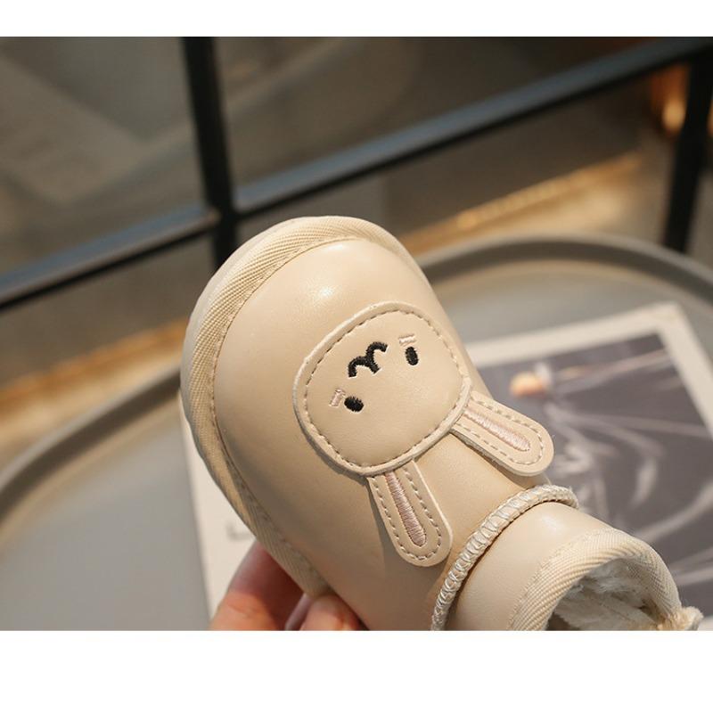 Корейская версия милые детские зимние ботинки зимние новые теплые детские ботинки короткие ботинки