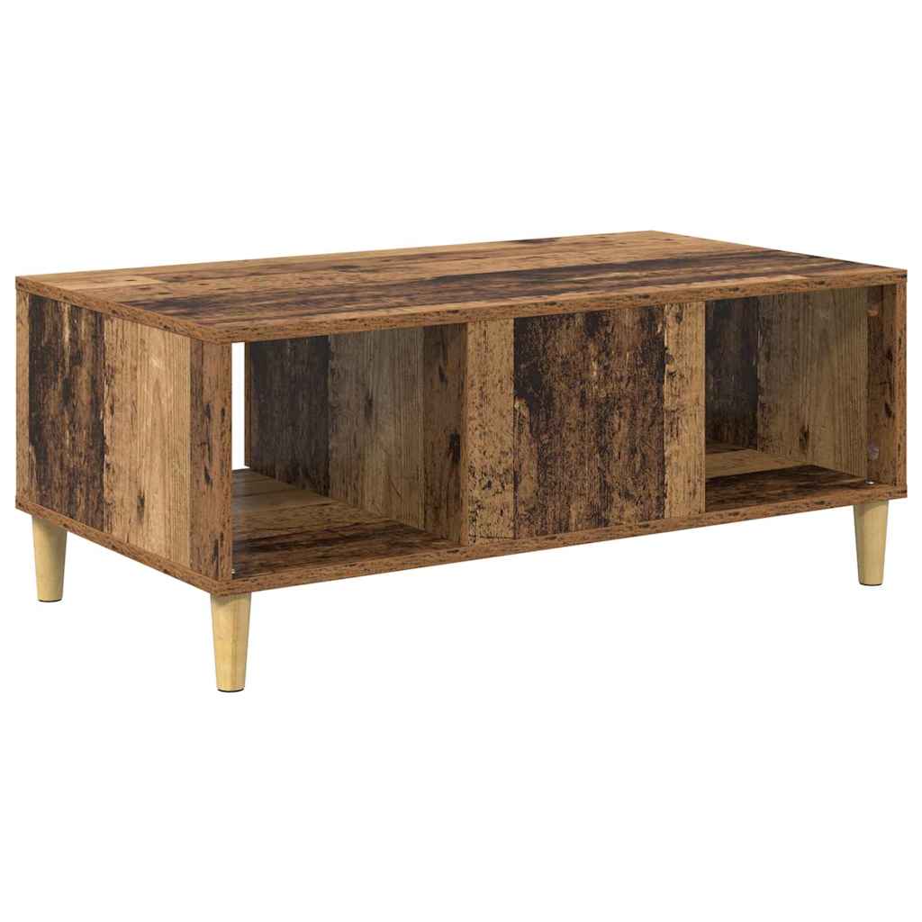 Coffee Table Reclaimed Wood Look 90 x 50 x 26.5 cm Engineered Wood