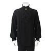 Men Ruffled Stand Collar Long Lantern Sleeves Pirate Cosplay Shirt Medieval Clothes Gothic Vintage Top