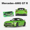 1/24 Welly Mercedes Benz AMG GT R Alloy Sports Car Model Diecasts Metal Toy Racing Car Vehicles Model Simulation Childrens Gifts