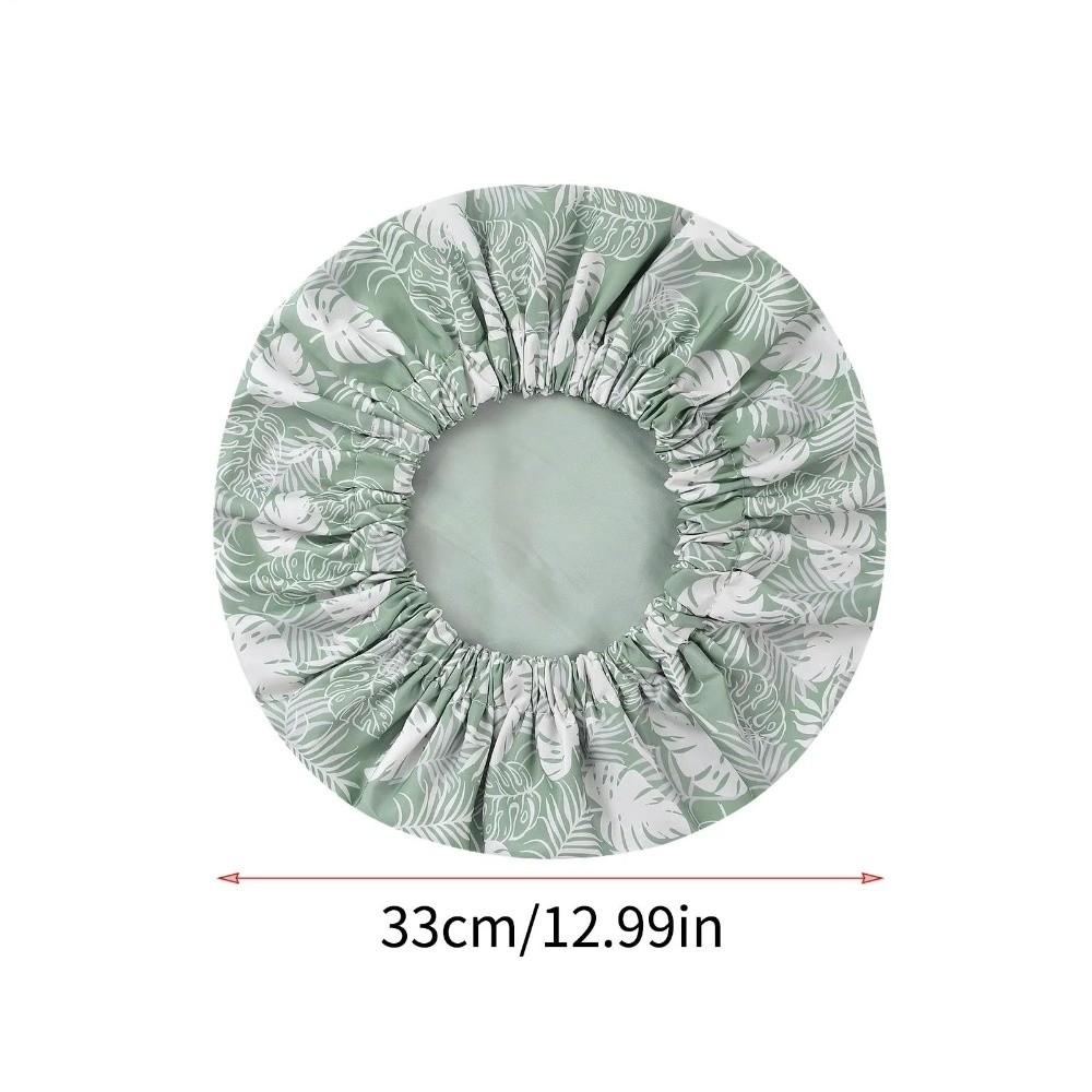 Waterproof Bath Cap Satin Lined Shower Bonnet New Bathing Hair Cover Salon Use