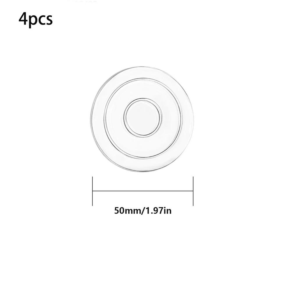 4pcs Portable Self Adhesive Furniture Pads Shock-Absorbent Multi-functional Feet Pad Non-Slip Ccutting board feet Appliances