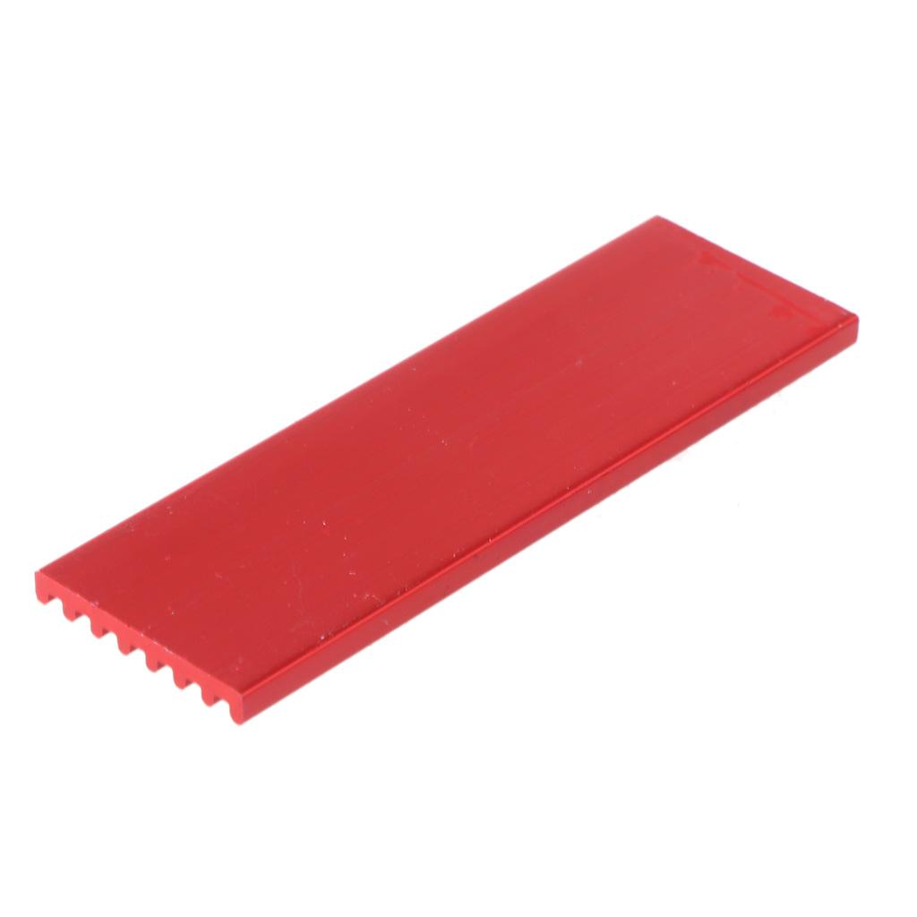 M2 SSD Heatsink Radiator 70x22x3MM 2280 M.2 Solid State Disk Cooling Pad Heat Sink Aluminum