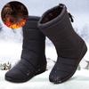 Winter Boots for Women Warm Leather New Casual Ankle Waterproof Snow Boots Women‘’s Shoes