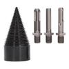 4pcs Heavy Duty Detachable Log Splitter Bit Hex Shank Firewood Drill Bit  Family Heating