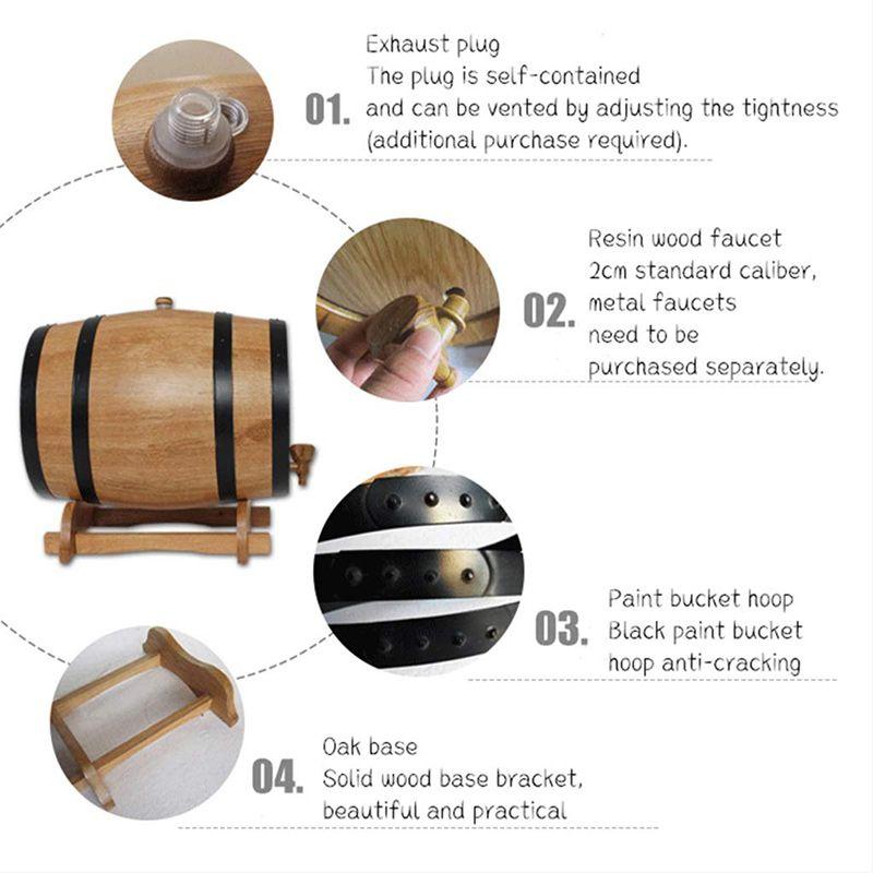 Дубовая бочка для самогона