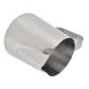 304 Stainless Steel Coffee Cup with Inner Scale Pointed Mouth Milk Frothing Cup for Home Kitchen 350ml