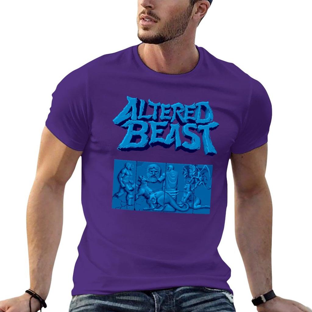 Altered Beast Tshirt Sweat Kawaii Clothes Plus Size Clothes Graphic T Shirt Vintage Unisex Workout Shirt