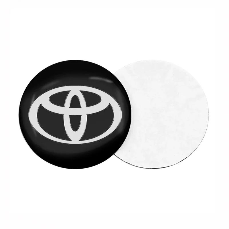 Эмблема наклейка на колпак ступицы колеса автомобиля 56 мм для Toyota C-hr Prado Rav4 Yaris Hilux Prius Avensis Corolla Camry