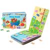 Quiet Book Cut-free Busy Book Children's Early Education Enlightenment Common Sense Cognition Montessori Sticker Collage Book Toy