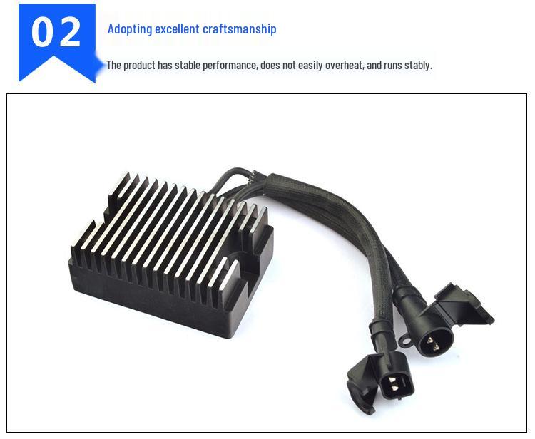 Rectifier for Harley Models 74546-07A, 74711-08, H4607, 74711-C, XL 883