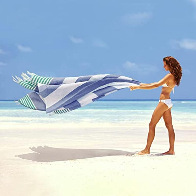 39 x 71 дюйм турецкие пляжные полотенца большого размера быстросохнущее полотенце без песка банное полотенце для пляжа бассейна спортзала и ванной комнаты