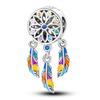 Charms Beads 925 Silver Pink Perfume Bottle Letter Luminous Firefly Tarot Card Beads Fit DIY Bracelets Jewelry