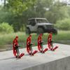 4 Pieces Roof-Rack Tool Clamp Secure Holder Space-Saving for Buses