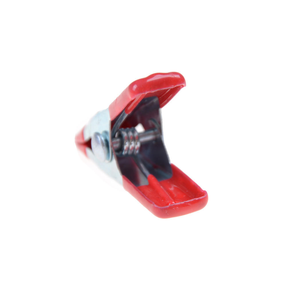 10Pcs Metal Spring Clamps 2" Clip Soft Plastic Tips Grip Photos Craft