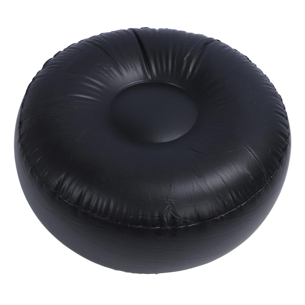 1 шт. Надувной флокированный табурет, многоцелевой, легкий, эргономичный дизайн, круглый, портативный, надувной табурет для путешествий, кемпинга