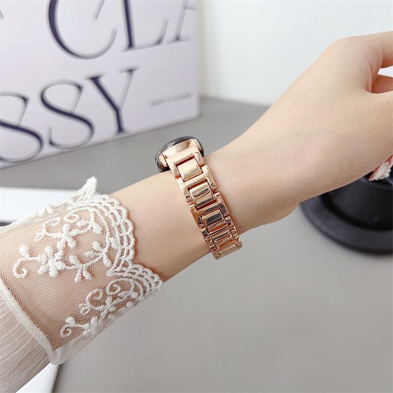 For Xiaomi Mi Band 9 Bracelet Stainless Steel Metal Strap Miband 8 Replaceable Band