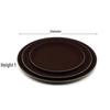 SPSR Non-Slip Plastic Serving Trays