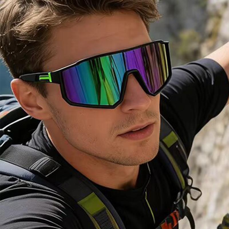 New European And American Windproof Cycling Outdoor Sunshade Running Sports Dazzling Sunglasses For Men And Women 9838