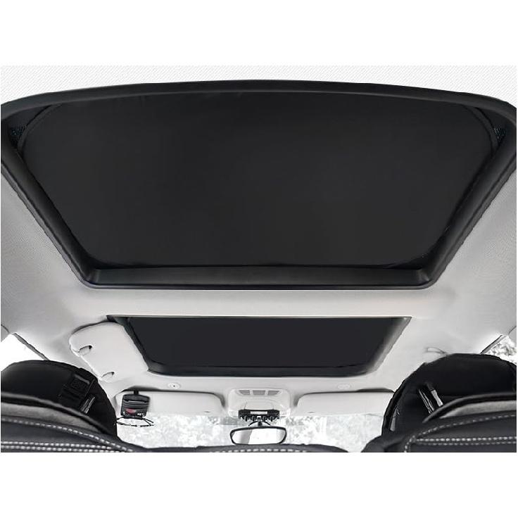 QQJ 2Pcs Foldable Sunroof Shade For Passenger Car Sunshade Heat Isolate Fit For Mini Cooper, Clubman & Countryman R56 All Years