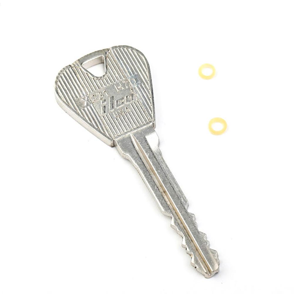 2Pcs Funny Magic Folding Key Magic Tricks For Kids Crossing Into The Bottle Magic Props Toys Close-up Performance Gift