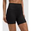 Lululemon Align  High Rise Short 6  Leopard Daisy Emboss Black