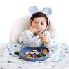 Водонепроницаемый нагрудник для детского питания Babyclaw с длинными рукавами и молнией, китовый синий, 1 шт., 1 шт.