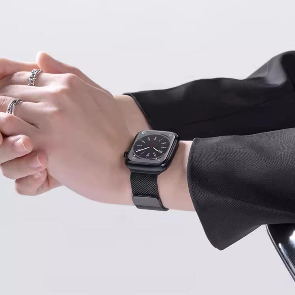 Для Apple Watch 10 46 мм/Ultra 2/Ultra 49 мм/9 8 7 45 мм/SE (2023) SE (2022) SE 6 5 4 44мм/3 2 1 42мм Магнитный ремешок для часов