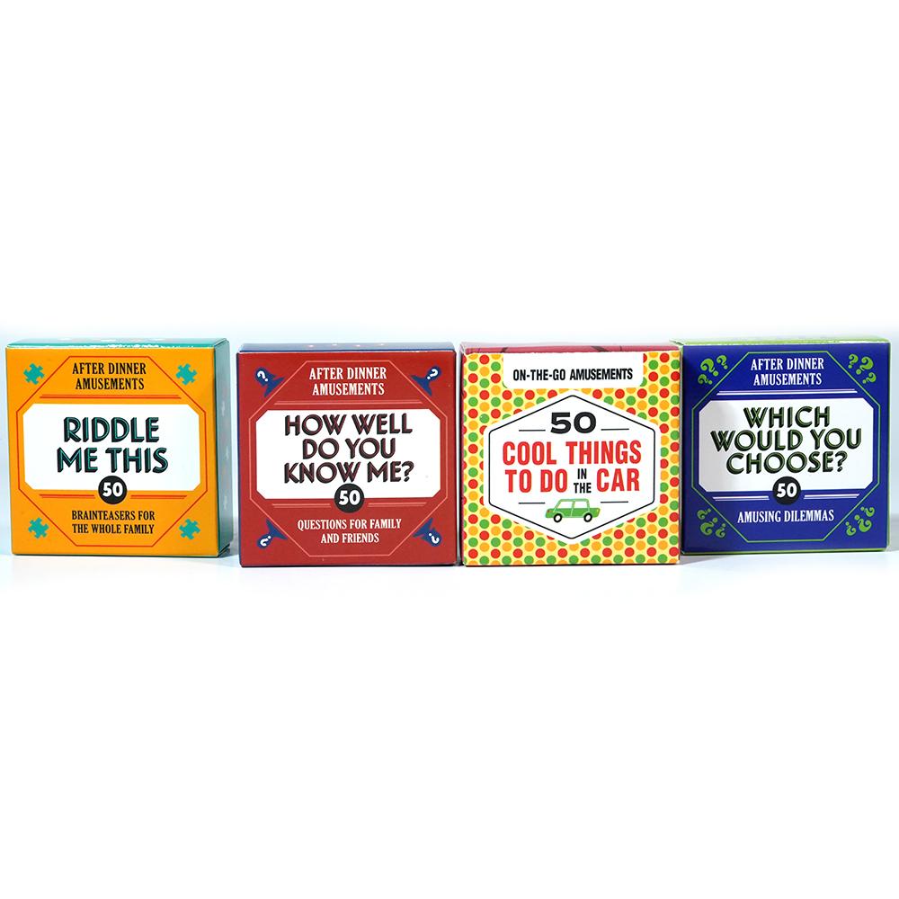 Послеобеденные развлечения Карточная игра для семьи друзей Насколько хорошо вы меня знаете Что бы вы выбрали Правда или действие Загадай меня