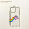 Мультяшный Игровой Чехол-Телефон N-Nyan Cat Для iPhone 17 16 16e 15 14 13 12 11 Mini Pro Max X XR XSMax Air Plus Прозрачная Задняя Крышка