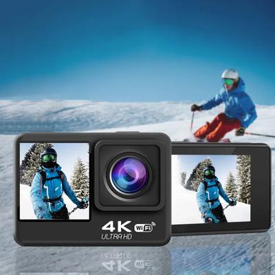 4K HD Сенсорный экран Двухэкранная Экшн-камера, DV, Пульт ДУ WIFI, Уличная Водонепроницаемая Видеокамера, Камера для Дайвинга
