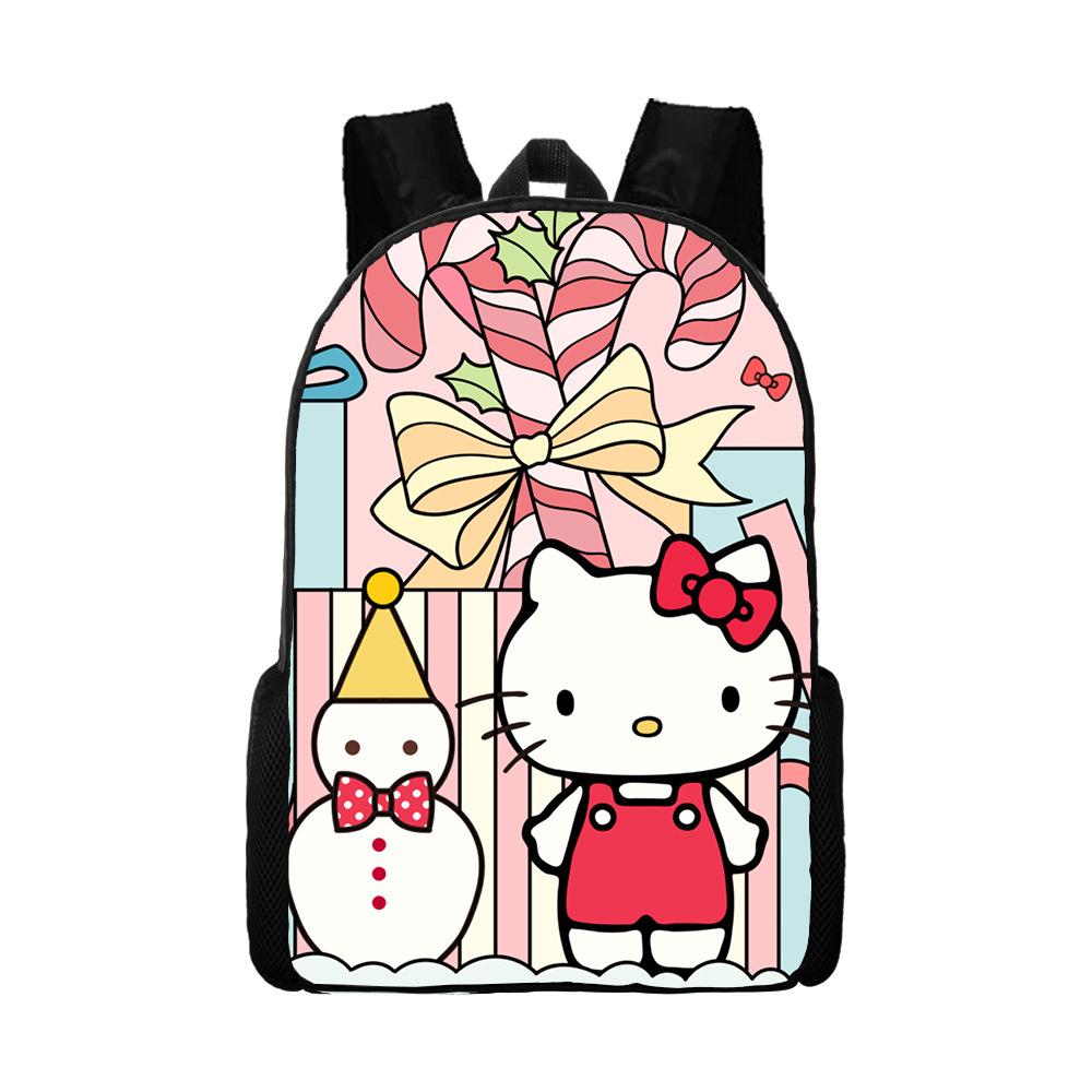Мультяшный рюкзак Hello Kitty Школьная сумка Ello Kitty Рюкзак с цифровой печатью