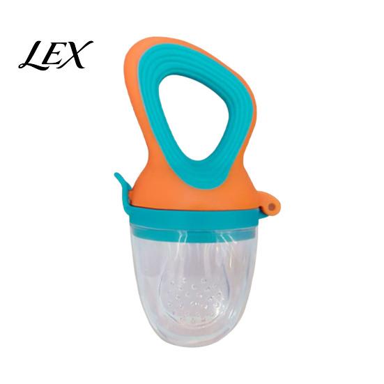 Fresh Food Feeder for Baby Silicone Fruit Pacifier, Self Feeding And Teething Choke Prevention Relief Toy, Easy to Hold Seamless Odorless Toddler