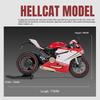 1/12 Metal Die Cast Ducati 1199 Panigale S Motorcycle Model with Display Base Collection Home Ornament Boy Gift
