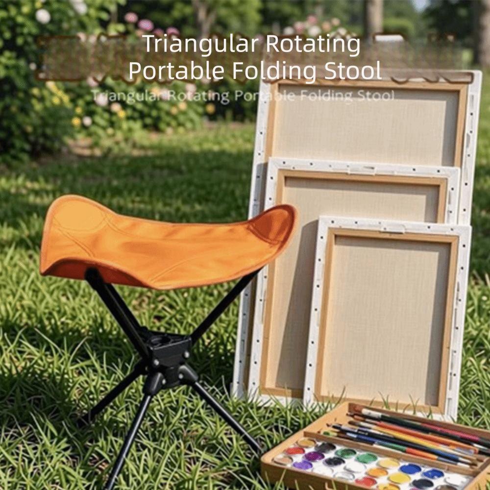 Three Legged Camping Stool Wear-resistant Fishing Chair Portable Mazza Stool Portable Use
