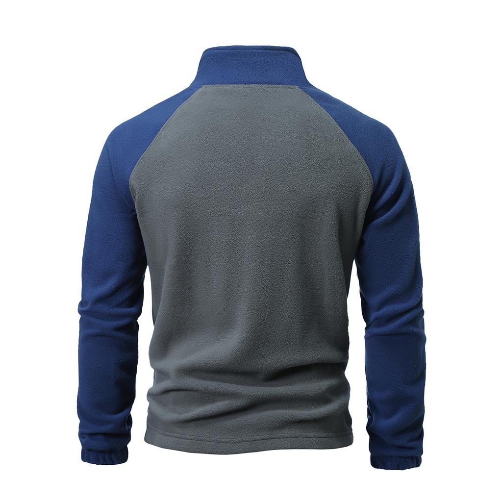 Men's Sweatshirt Loose Solid Color Outdoor Warm Breathable T-Shirt Top