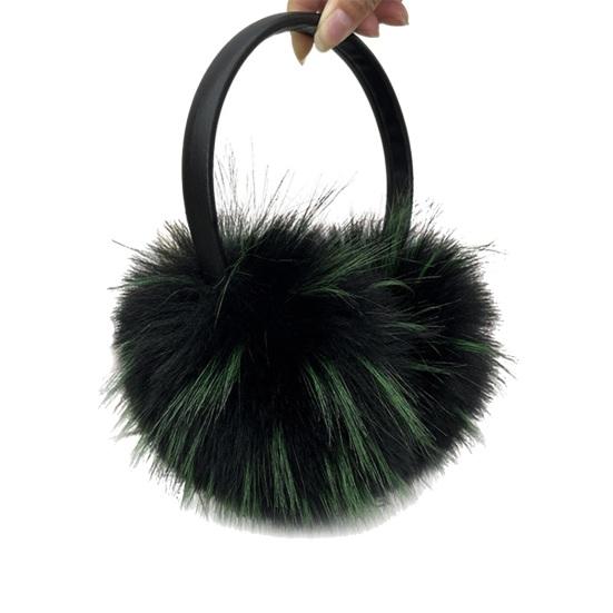 Наушники из искусственного меха норки, оверсайз, мягкие, толстые, пушистые, теплые, зимние, для активного отдыха на открытом воздухе, согревают уши, осенние