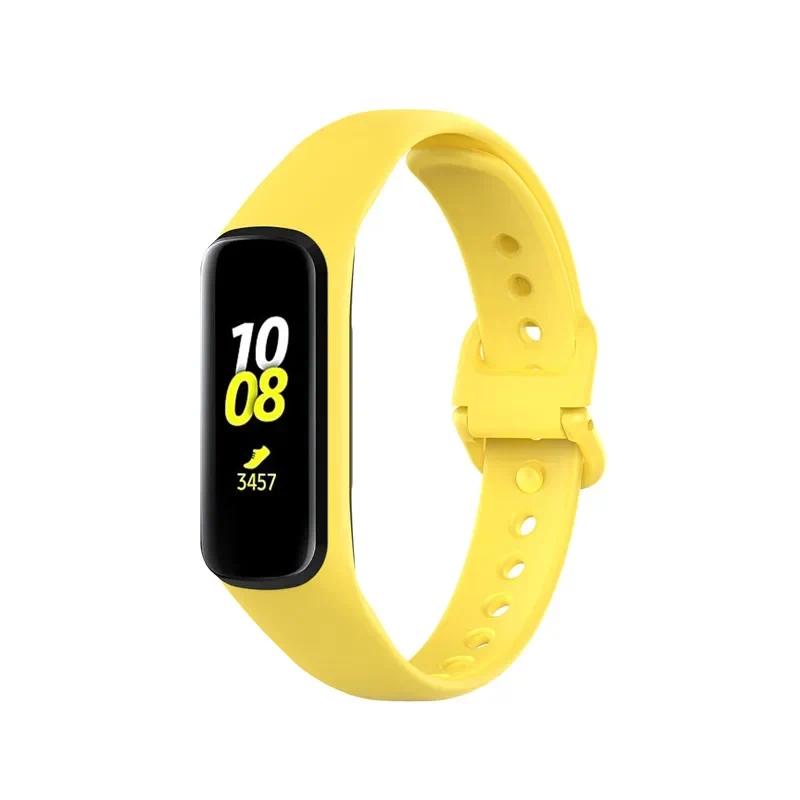 Силиконовый спортивный ремешок для Samsung Galaxy Fit2 Замена браслета Ремешок для часов Correa для Samsung Galaxy Fit 2 SM-R220