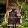 1pc DuneOutdoor Flannel Blanket Soft Plush Decor for Picnics, camping,Bedroom, Playroom, or Lunch Breakn1219A